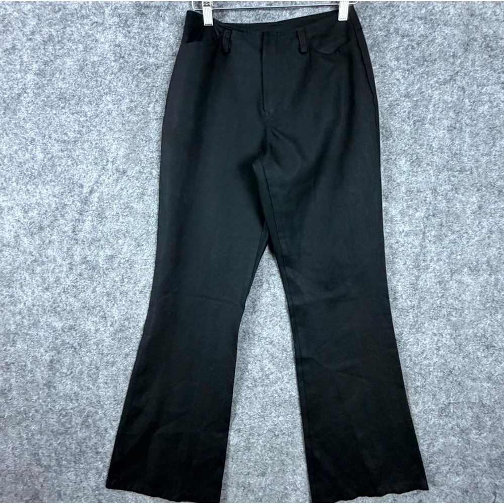 A. Byer Dress Pants Womens 7 Black Classic Office Capsule Straight Leg